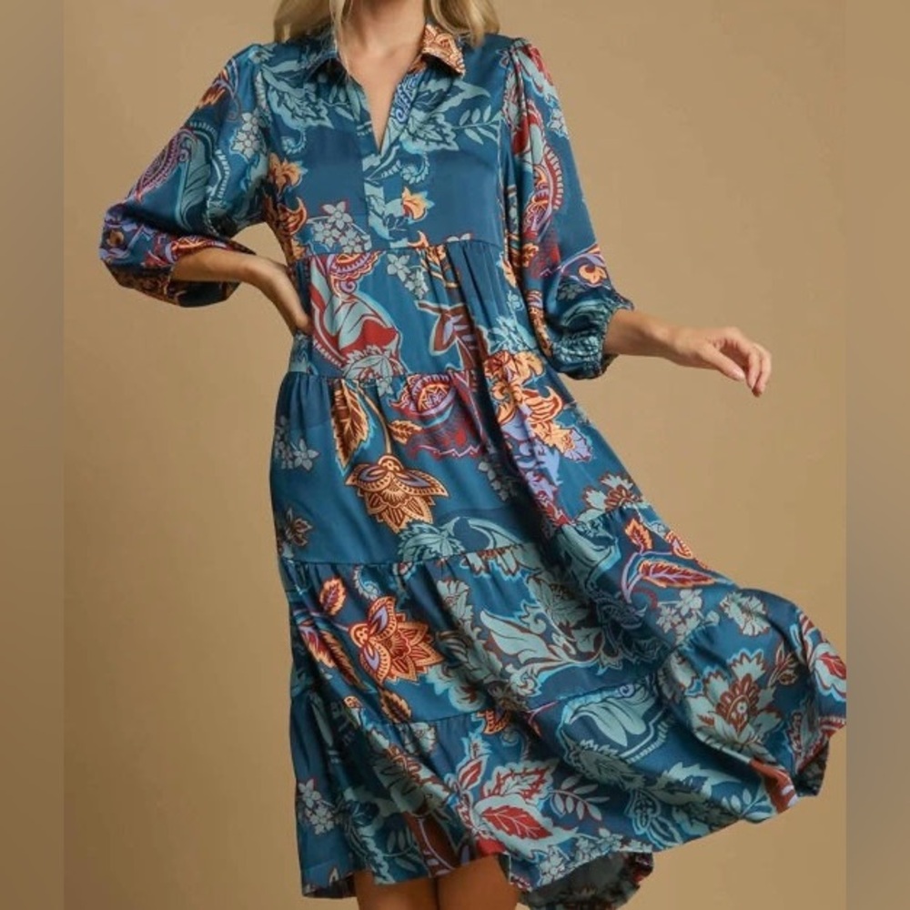 Picture Perfect Satin Dress